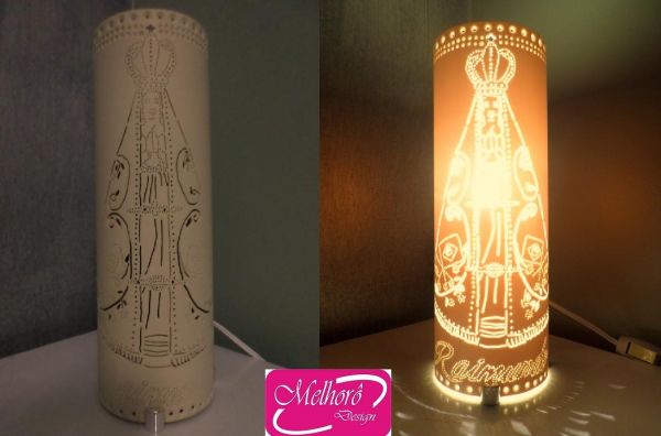 Luminária em PVC Nossa Senhora